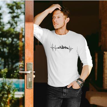Heartbeat V2 Men Long Sleeve Shirt